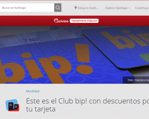 Este es el Club bip! con descuentos por cargar tu tarjeta