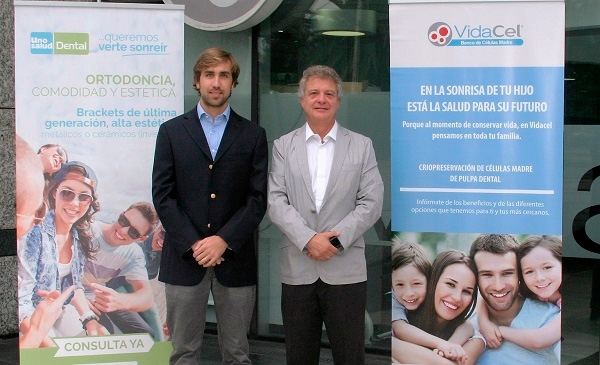 Vidacel y Uno Salud firman alianza para almacenar células madre de pulpa dental