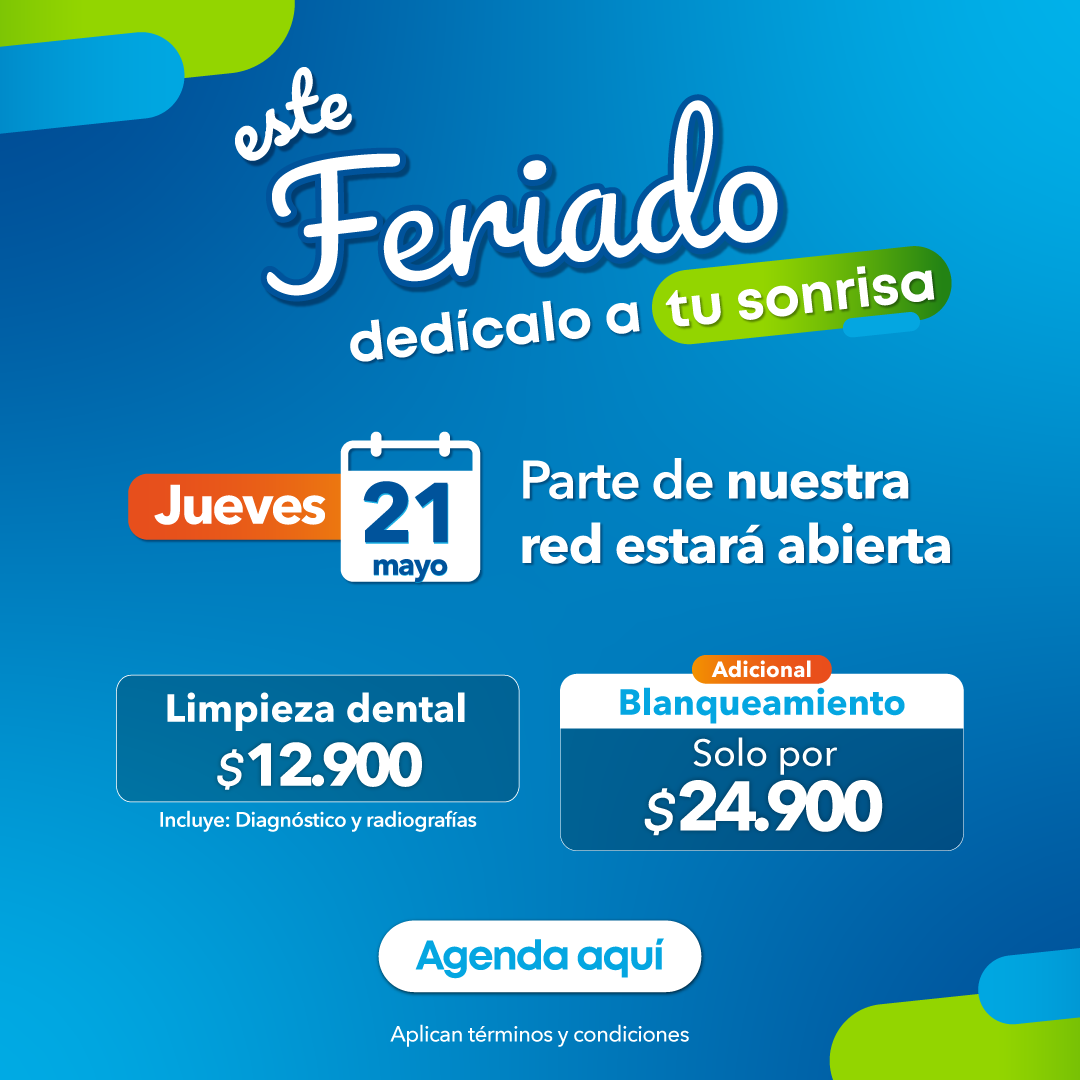 Promoción Limpieza y Blanqueamiento Mayo