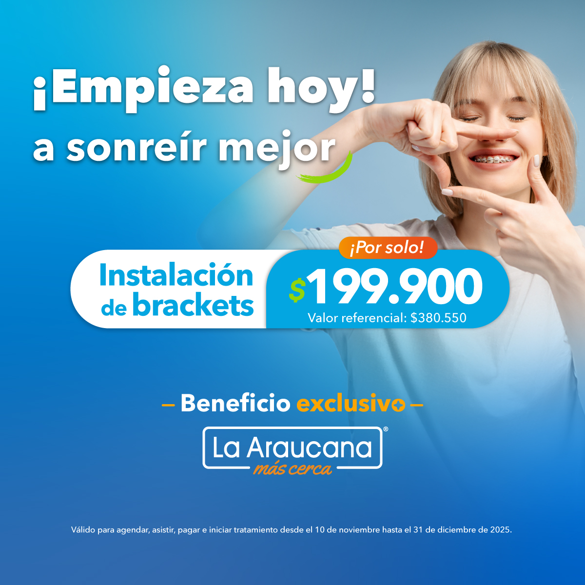 Promoción convenio dental La Araucana Nov 2025