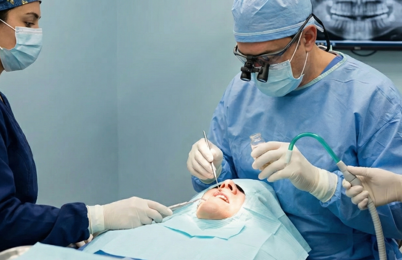 Cirugía de Injerto óseo dental