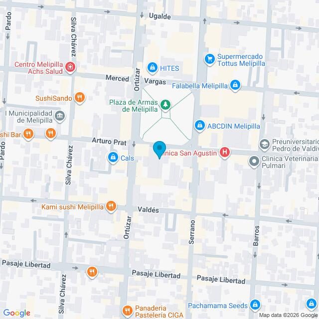 Mapa Clínica Melipilla