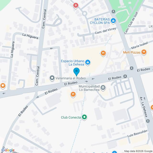 Mapa Clínica La Dehesa