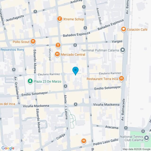 Mapa Clínica Calama