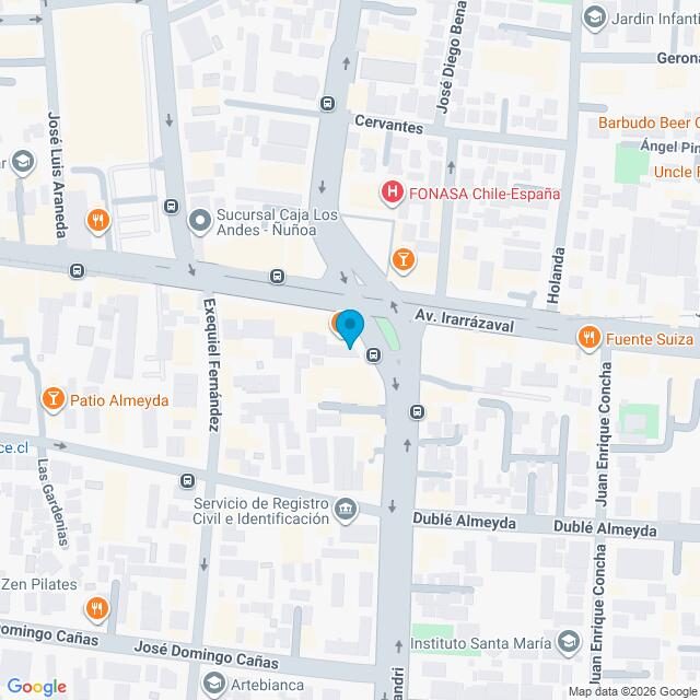 Mapa Clínica Chile España