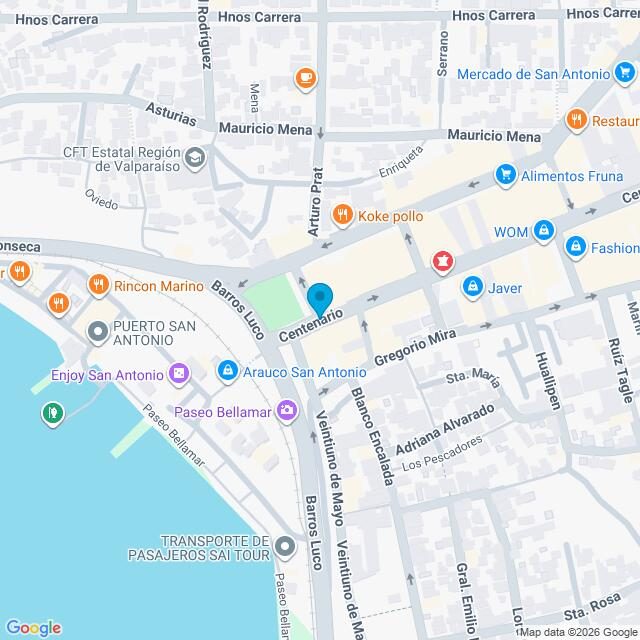 Mapa Clínica San Antonio