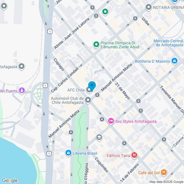 Mapa Clínica Antofagasta
