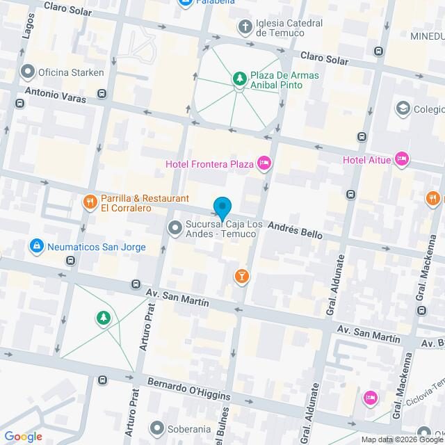 Mapa Clínica Temuco