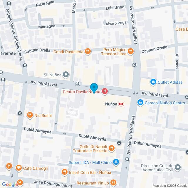 Mapa Clínica Ñuñoa