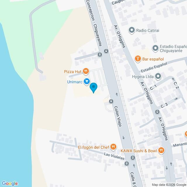 Mapa Clínicas Uno Salud