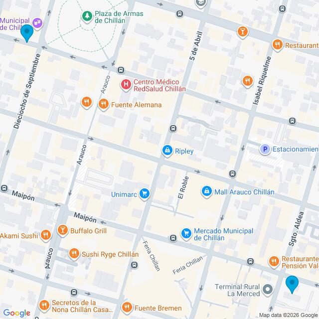 Mapa Clínicas Uno Salud