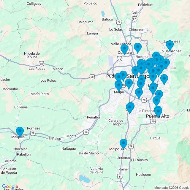 Mapa Clínicas Uno Salud