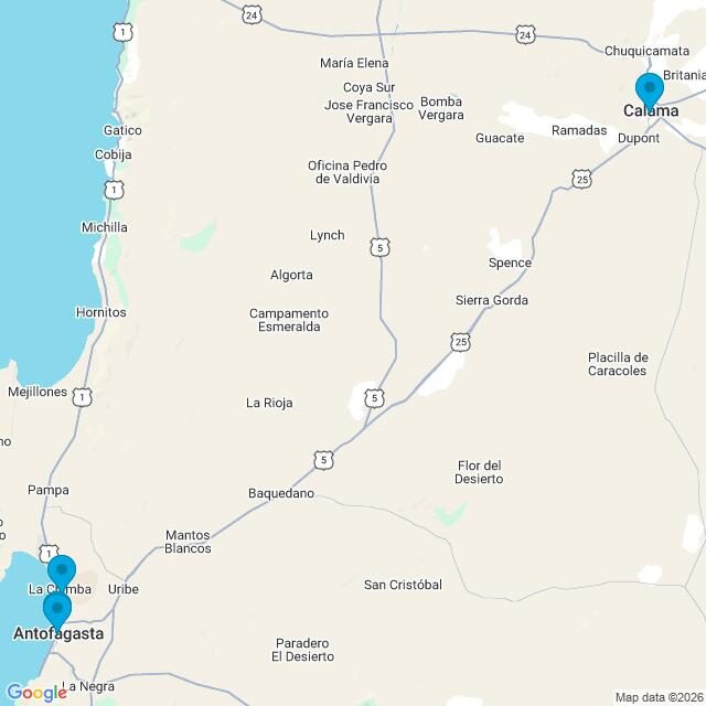 Mapa Clínicas Uno Salud