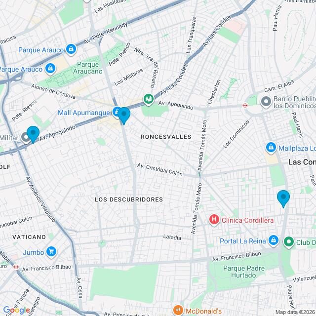 Mapa Clínicas Uno Salud