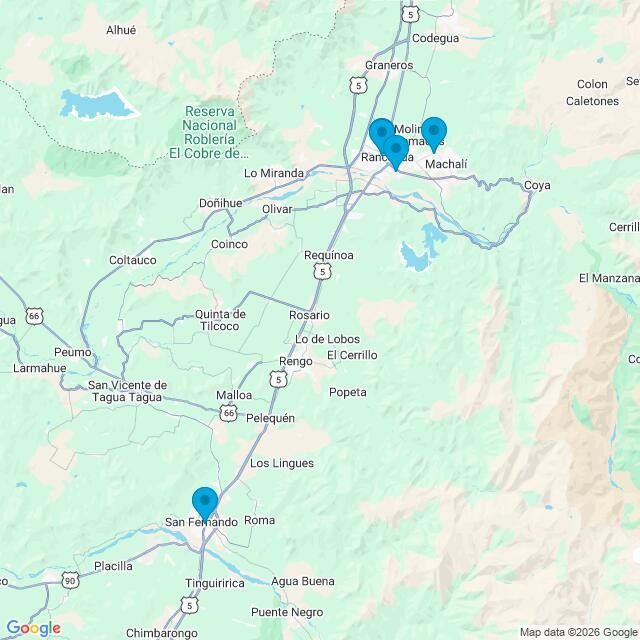 Mapa Clínicas Uno Salud