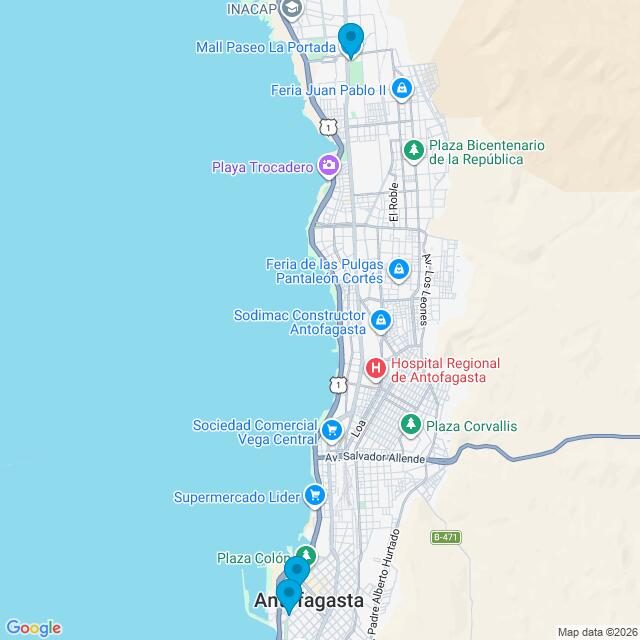 Mapa Clínicas Uno Salud