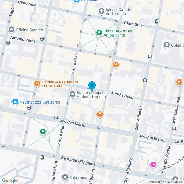 Mapa Clínica Temuco