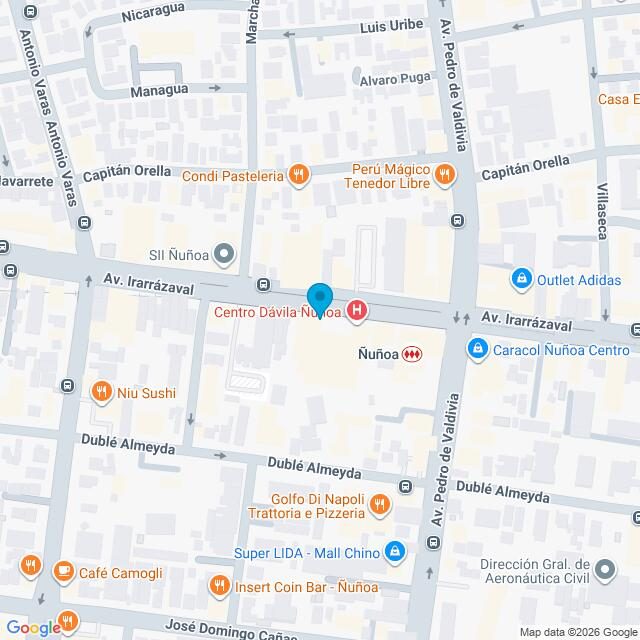 Mapa Clínica Ñuñoa
