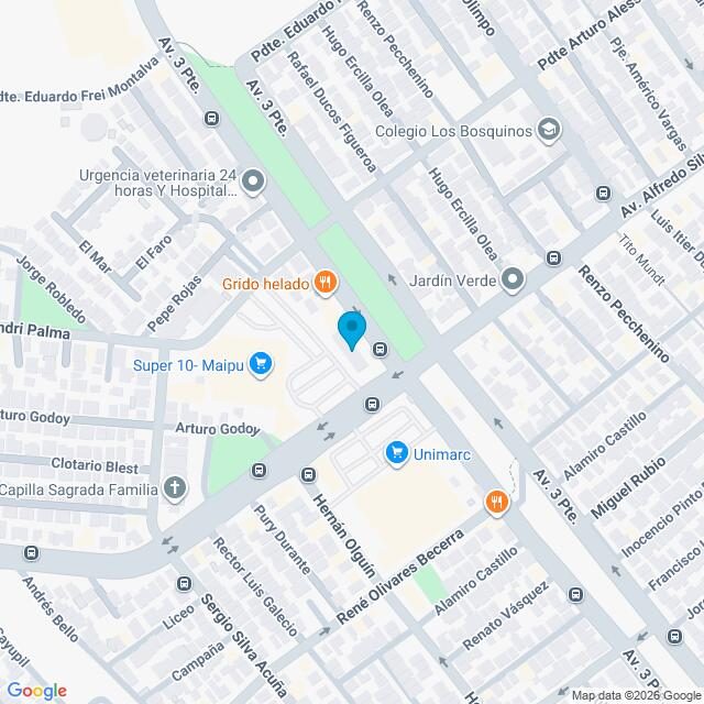 Mapa Clínica Silva Carvallo