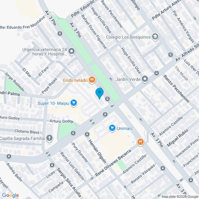 Mapa Clínica Silva Carvallo