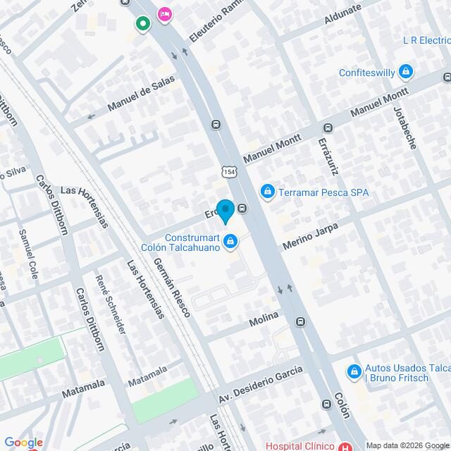 Mapa Clínica Talcahuano