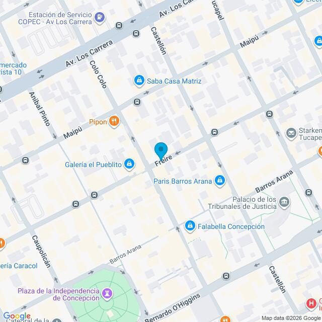 Mapa Clínica Concepción Freire