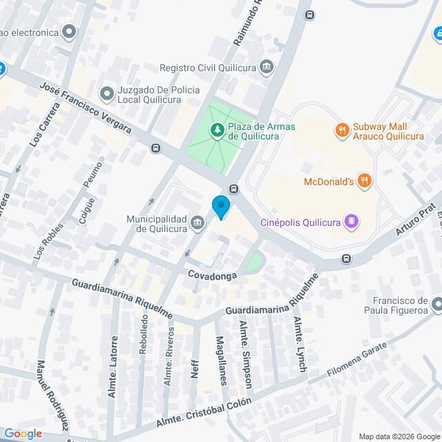 Mapa Clínica Quilicura