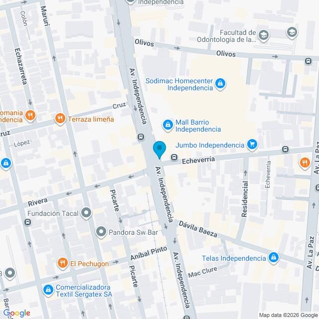 Mapa Clínica Independencia