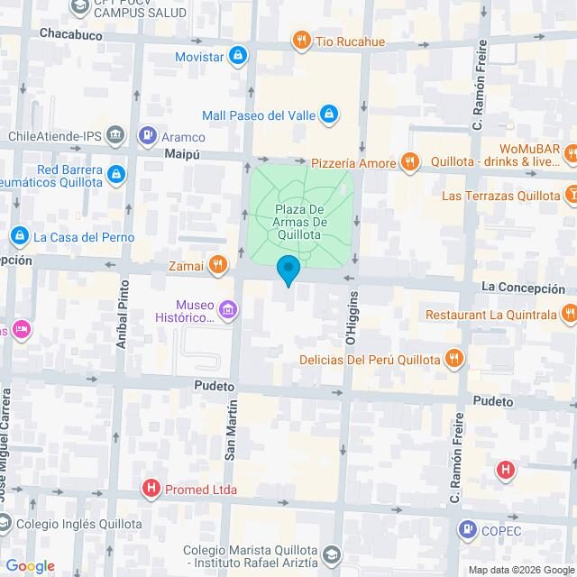Mapa Clínica Quillota