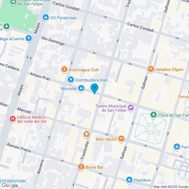 Mapa Clínica San Felipe