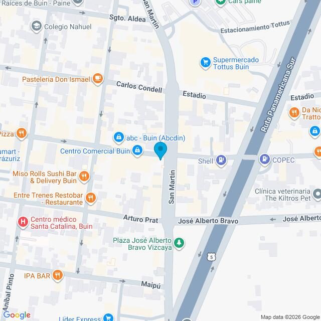 Mapa Clínica Buin