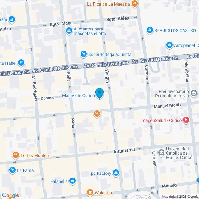 Mapa Clínica Curicó