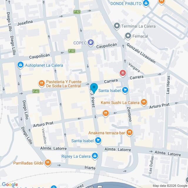 Mapa Clínica La Calera