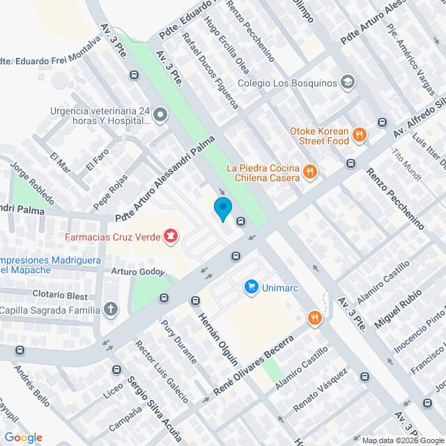 Mapa Clínica Silva Carvallo