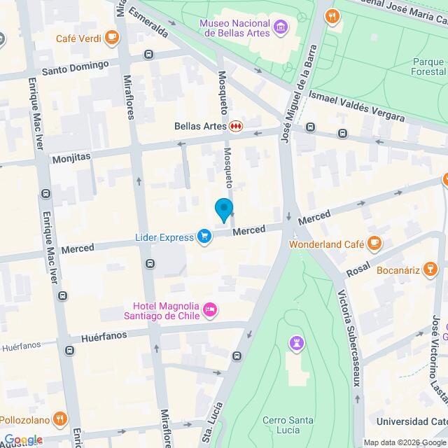 Mapa Clínica Merced