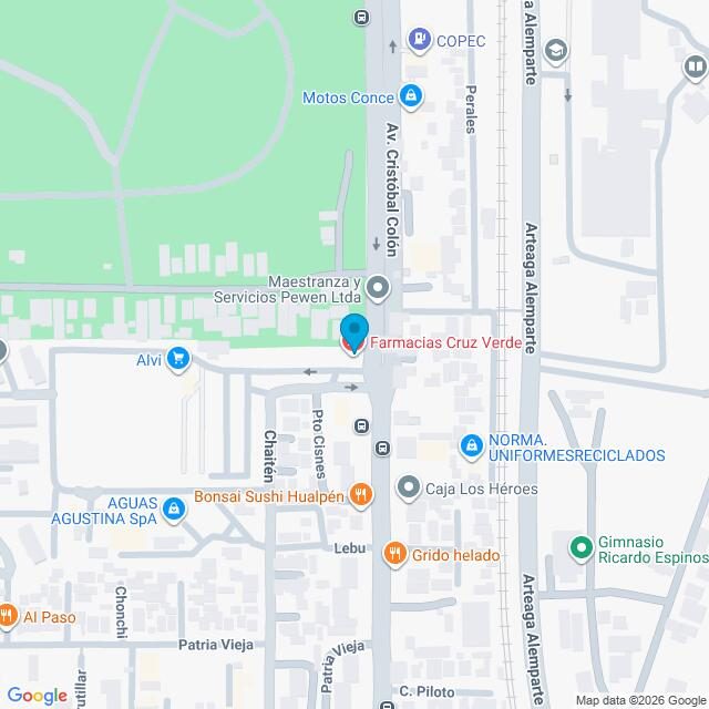 Mapa Clínicas Uno Salud