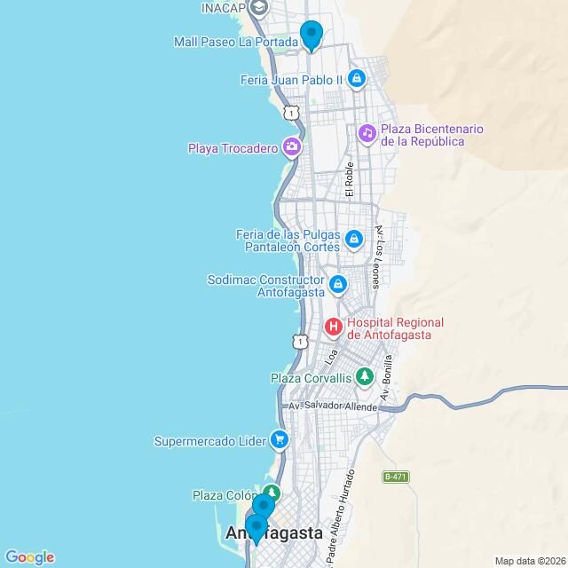 Mapa Clínicas Uno Salud