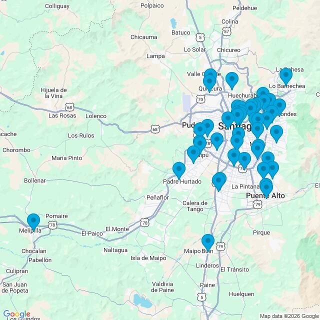 Mapa Clínicas Uno Salud